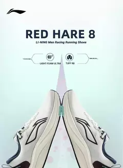 Li-ning hombres RED HARE 7 zapatillas para correr de carreras espuma ligera ULTRA cojín transpirable estable zapatillas deportivas usables ARPU009 ARPU003 - Eleganzie