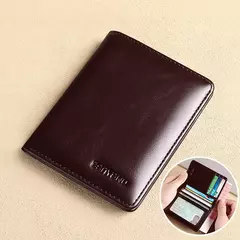 Billetera Vertical de Cuero – Diseño Ultrafino en internet