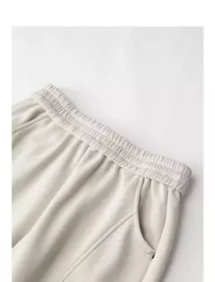 Imagen de TOYOUTH, pantalones informales de lana para mujer, Otoño Invierno 20224, nueva cintura media, pantalones Harem ajustados y gruesos cálidos hasta el tobillo