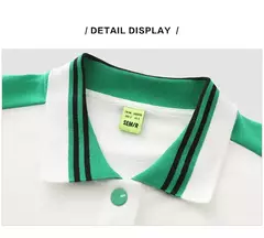 Imagen de Semir 2024 POLO mujer de gran tamaño letra impresa Color contrastante moda deportiva básica nueva primavera Tops camisa