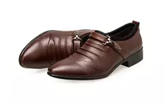 Zapatos Oxford elegantes y elegantes, zapatos de hombre de talla grande, zapatos de vestir para hombre, mocasines de vestir de cuero para hombre, zapatos sin cordones para hombre en internet