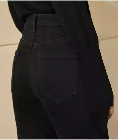 AMII Minimalism Jeans para mujer 2022 otoño pies delgados moda Casual todo-fósforo algodón ligero elástico pantalones hasta el tobillo 12260078 - tienda en línea