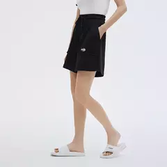 Semir-pantalones cortos deportivos de punto para mujer, Pantalón de pijama informal, holgado, a la moda, para verano - comprar en línea