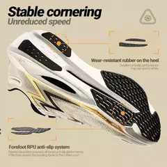 361 grados BIospeed 3,0 PRO zapatillas de correr para hombre deportes profesionales maratón ligero transpirable zapatillas de deporte femeninas 672412208