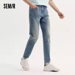 Semir Jeans hombres 2025 nueva versión de verano pantalones ajustados clásicos de moda para ir al trabajo on internet