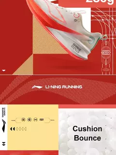 Li-ning hombres RED HARE 8 PRO zapatillas para correr de carreras BOOM FIBRA cojín zapatos deportivos estables zapatillas ligeras antideslizantes usables ARPV003 - comprar en línea