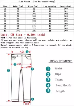 Image of Primavera Verano hombres Color sólido lavado azul claro negocios Casual versátil suave transpirable suelto recto pantalones elásticos para hombres