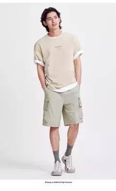 Semir-Pantalones informales de longitud media para hombre, pantalón holgado, ligero y fresco, con costura de cinco pulgadas, novedad de verano 2024
