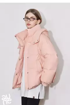 TOYOUTH-Chaqueta de plumón de pato blanco para mujer, chaqueta ligera con capucha y cuello levantado, novedad de invierno, 2024, 90% - tienda en línea