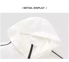 Semir-chaqueta con capucha para mujer, abrigo de gran tamaño, texturizado, Color contrastado, novedad de primavera 2023 - tienda en línea