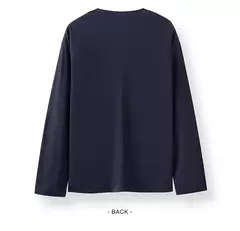 Semir-Camiseta de manga larga para hombre, capa interior de algodón puro, Top básico de primavera 2025, Color sólido, estilo básico versátil para pareja - buy online