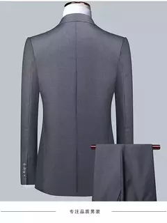 Traje de negocios de moda para hombre, Blazer, chaleco y pantalones, informal, Formal, profesional, Boutique, para boda, 3 piezas, M-6XL, 2024 on internet