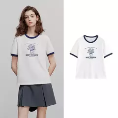 TOYOUTH, camiseta de manga corta para mujer, camisetas nuevas de primavera 2025 GT 5210002 en internet