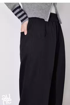 TOYOUTH pantalones de chándal informales de lana para mujer 2024 Otoño e Invierno nueva cintura elástica Ankela pantalones largos de plátano cálidos gruesos rojos - Eleganzie