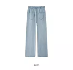 Semir Jeans Mujer Pantalones largos con cintura elástica 2024 nueva versión de verano pantalones de pierna ancha con sensación fresca - comprar en línea