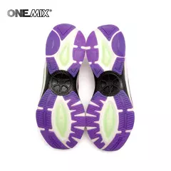 ONEMIX, zapatillas para correr para hombre, zapatillas deportivas de malla transpirable con cordones, zapatos para correr al aire libre, zapatillas antideslizantes a la moda para caminar - Eleganzie