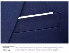 Traje para hombre, boda, 3 piezas, 2 conjuntos, Blazers, chaquetas elegantes de alta calidad, chaleco, pantalones, abrigos de lujo, ropa clásica Formal 2024