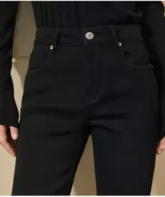 AMII Minimalism Jeans para mujer 2022 otoño pies delgados moda Casual todo-fósforo algodón ligero elástico pantalones hasta el tobillo 12260078 en internet