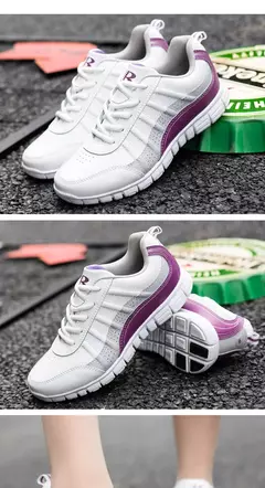 BONA, nuevo estilo novedoso, zapatos para correr para mujer, zapatos atléticos con cordones, zapatos para caminar al aire libre, zapatos para correr, zapatillas cómodas