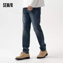 Semir Jeans Hombres Clásico Vintage Primavera Trabajo Desplazamientos Pantalones largos rectos pequeños Pantalones versátiles on internet