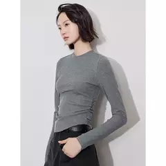 TOYOUTH-camisas de fondo para mujer, Jersey básico cálido y ajustado de manga larga, Tops en 3 colores, invierno 2024