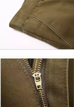 MRMT 2025, nuevos pantalones informales para hombres de mediana edad y mayores, pantalones sueltos rectos de algodón, pantalones finos y gruesos para hombres