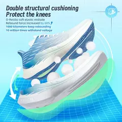 Onemix 2025, nuevos zapatos transpirables para correr de velocidad, zapatos deportivos informales para hombre y mujer, zapatos deportivos ligeros para hombre, cuerda para saltar al aire libre, Fitness en internet