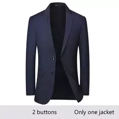 Trajes de hombre para boda, alta calidad, 3 piezas, conjunto elegante de 2 trajes, Blazers clásicos de lujo, chaquetas, chaleco, pantalones, ropa Formal 2024 - online store