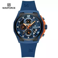 NAVIFORCE, reloj Original de lujo de alta calidad para hombre, correa de silicona, reloj de pulsera de cuarzo resistente al agua para hombre, reloj deportivo, reloj Masculino - buy online