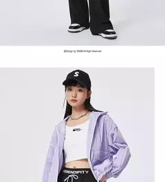 Semir-chaqueta con capucha para mujer, abrigo de gran tamaño, texturizado, Color contrastado, novedad de primavera 2023 en internet