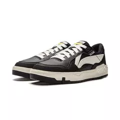 Li-ning hombres COMMON 80s zapatos de estilo de vida DUAL CUSHION zapatos deportivos usables forro cómodo clásico zapatillas de ocio AGCU157 - Eleganzie