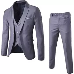 Trajes de hombre para negocios, boda, Blazers elegantes, 2 piezas, 3 conjuntos, Ternos formales completos, ropa de matrimonio, pantalones, chaquetas, disfraz de lujo - tienda en línea