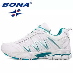 BONA, nuevo estilo novedoso, zapatos para correr para mujer, zapatos deportivos con cordones, zapatos deportivos para correr al aire libre, zapatos atléticos para caminar, zapatillas cómodas para mujer - buy online