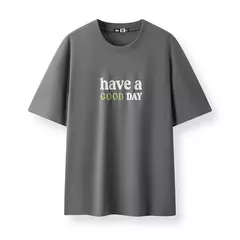 Semir-Camiseta de manga corta para hombre, Top holgado con estampado, protección contra el calor, absorbente de humedad, para uso diario, 2025, novedad de verano - online store