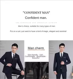 Trajes de boda para hombre, elegantes, 3 piezas, 2 conjuntos completos, chaquetas clásicas, chaleco, pantalones, chaquetas de lujo de alta calidad, trajes formales para adultos 2024 on internet