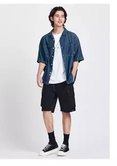 Semir-Pantalones informales de longitud media para hombre, pantalón holgado, ligero y fresco, con costura de cinco pulgadas, novedad de verano 2024