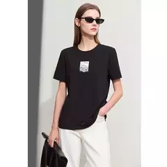 Camiseta Minimalista AMII – Diseño Casual - Eleganzie