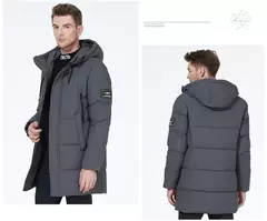 ICEbear-parka a prueba de viento para hombre, Abrigo acolchado grueso, cálido, invierno, MWD3239I, novedad de 2023 - online store