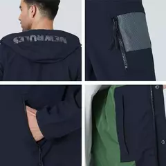 Image of ICEbear 2023 Abrigo de algodón de longitud media para hombre primavera y otoño MWB21665D 2023