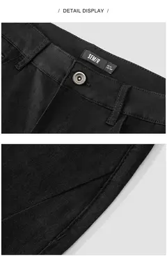 Semir Jeans hombres 2025 nueva versión de verano pantalones ajustados clásicos de moda para ir al trabajo