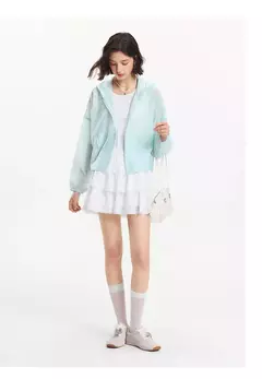 Chaqueta Semir para mujer con estampado Floral femenino 2025 nueva chaqueta con capucha de gran tamaño de verano dulce para trajes casuales y de moda