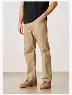 SIMWOOD 2025 primavera nueva suelta Relax 12oz tela de lona pantalones de carpintero hombres lavados Vintage pantalones de alta calidad on internet