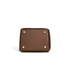 Bolso de hombro tipo bandolera de piel de ante de lujo, bolso tipo cubo tipo cesta de compras de alta calidad, bolso marrón clásico de moda para mujer - comprar en línea
