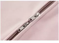 Semir abrigo mujer manga corta raglán Petite moda 2024 nueva chaqueta con capucha ajustada de lana de invierno Casual