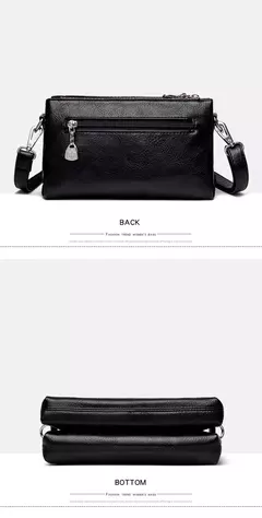 Imagen de Bolsos de hombro tipo bandolera de piel sintética de alta calidad para mujer, bolsos de lujo para madre 2025, bolso de mano tipo mensajero para mujer, bolso de mano de dos capas