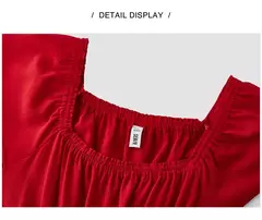 Vestido Semir para mujer, vestido de longitud media con hombros descubiertos y manga aleteada, ajustado a la cintura, novedad de verano de 2025