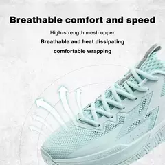 Zapatillas de baloncesto para hombre, deportivas masculinas resistentes al desgaste, antideslizantes, con amortiguación de entrenamiento real, 361 grados, BIG3 3,0 - Eleganzie
