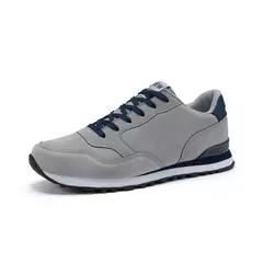 Nuevas de cuero, zapatos para correr para hombre, zapatillas Unisex cálidas de invierno, zapatos ligeros para caminar para mujer, zapatos deportivos de plantilla suave con cordones 37-47 on internet