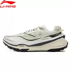 Li-ning-zapatillas para correr de rastreo DI LU V2 para hombre, forro de cojín de BOM de larga distancia, zapatillas antideslizantes usables ARNV001