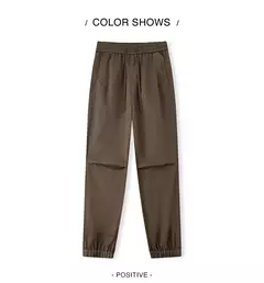 Semir pantalones casuales hombres 2025 nueva primavera pantalones sueltos con puños pantalones largos de cintura elástica versátiles de moda - online store
